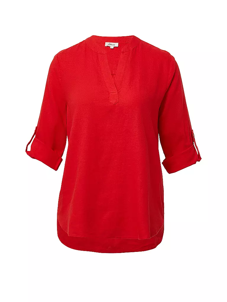 S.OLIVER | Blusenshirt | rot