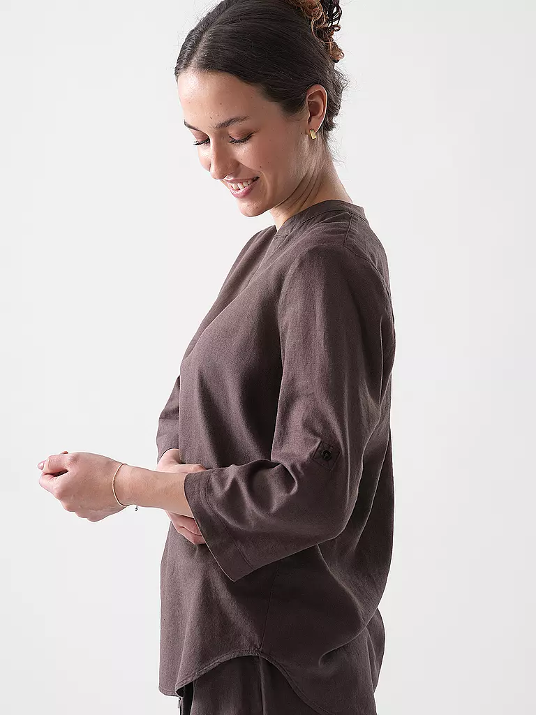 S.OLIVER | Blusenshirt | braun