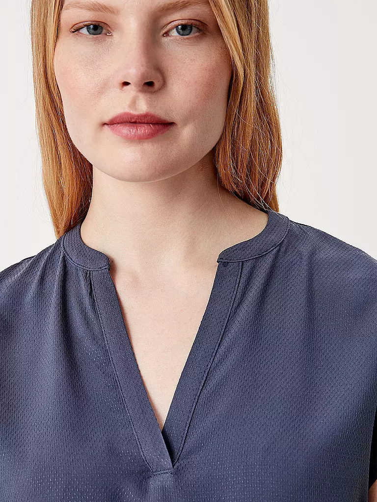 S.OLIVER | Blusenshirt | Bleu