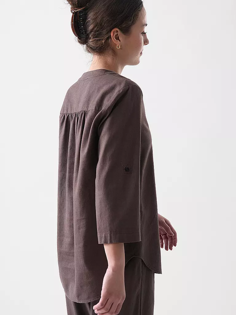 S.OLIVER | Blusenshirt | braun
