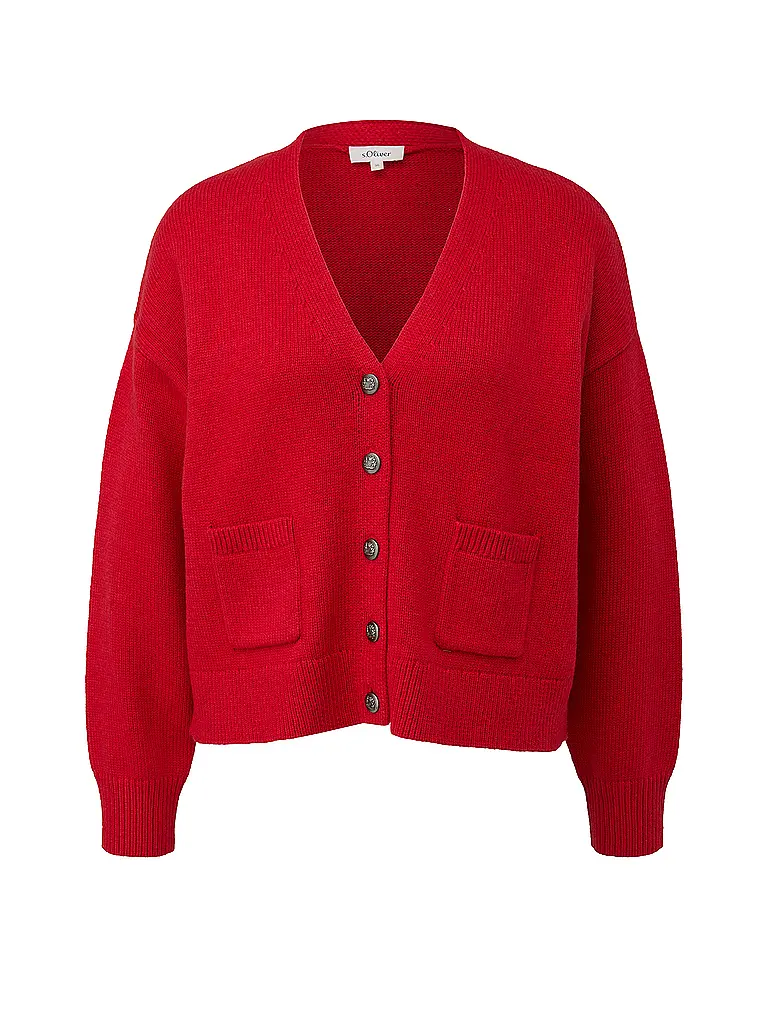 S.OLIVER | Cardigan  | Rouge
