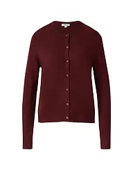 S.OLIVER | Cardigan | Rouge foncé