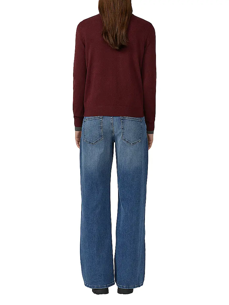 S.OLIVER | Cardigan | dunkelrot