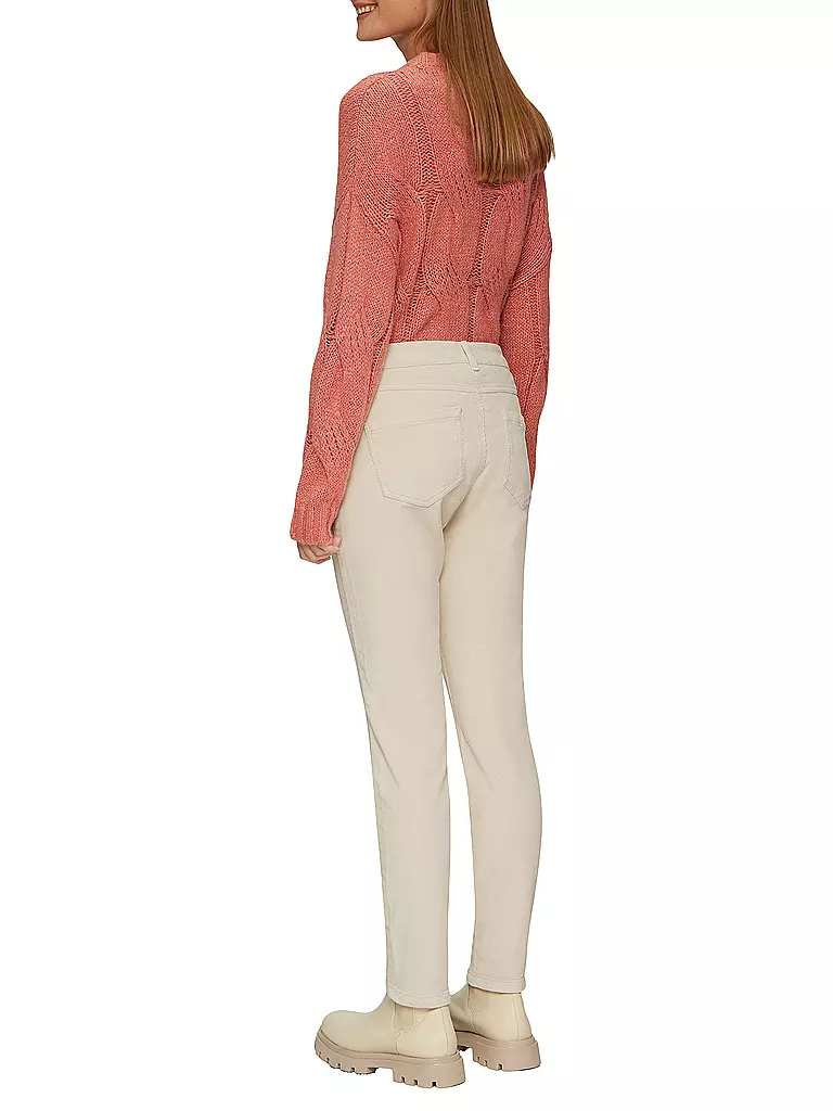 S.OLIVER | Cordhose Slim Fit | Beige