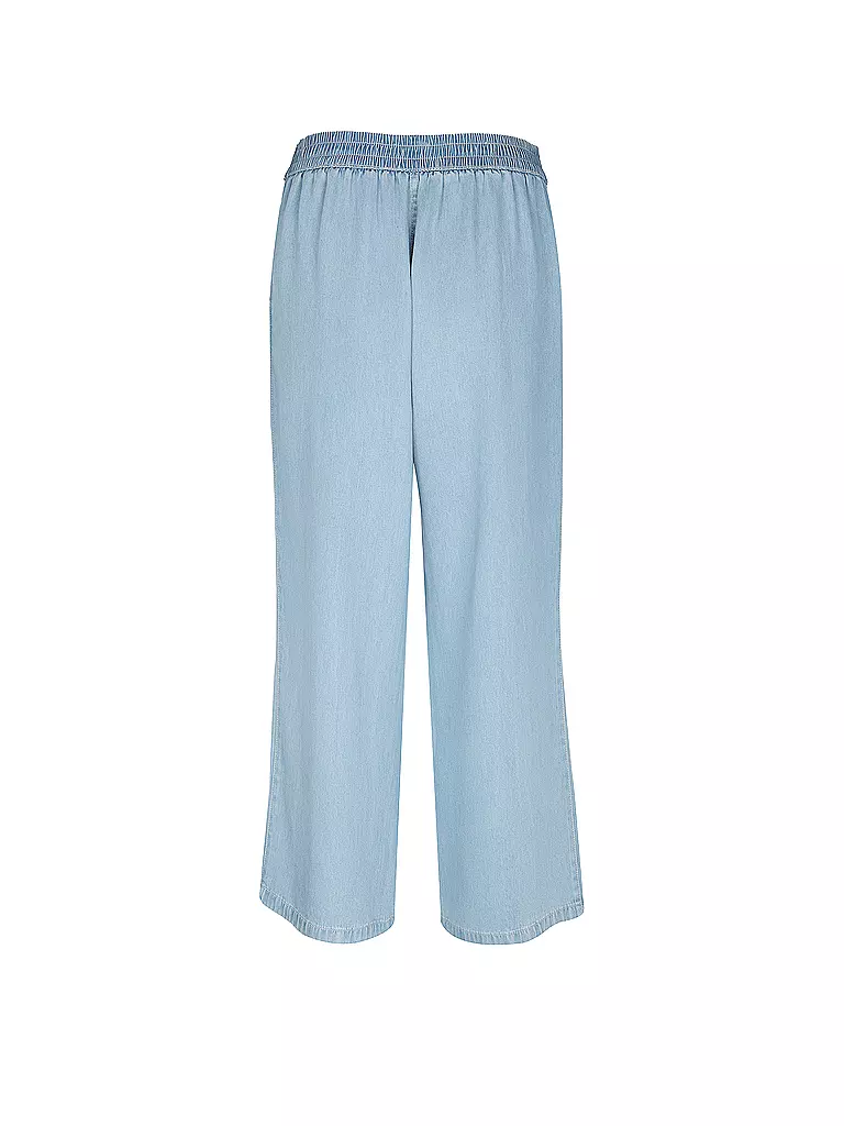 S.OLIVER | Culotte High Rise | Bleu