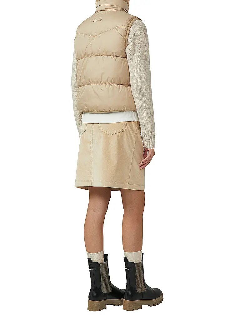 S.OLIVER | Gilet aspect fourrure | 