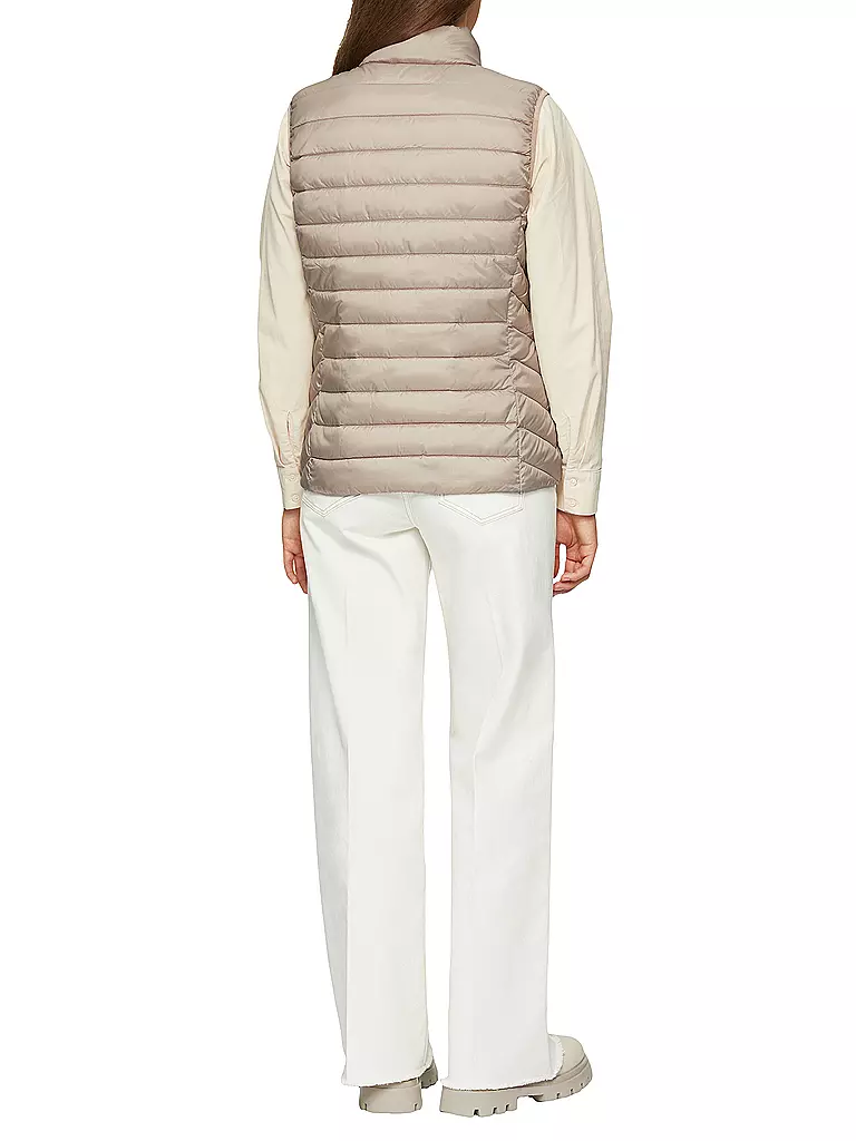 S.OLIVER | Gilet matelassé | Crème