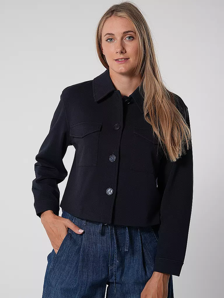 S.OLIVER | Jäckchen | Bleu foncé