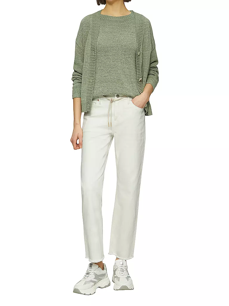 S.OLIVER | Jeans Coupe Évasée | Crème