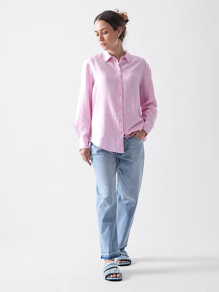 S.OLIVER | Jeans Coupe Droite 7/8 | blau