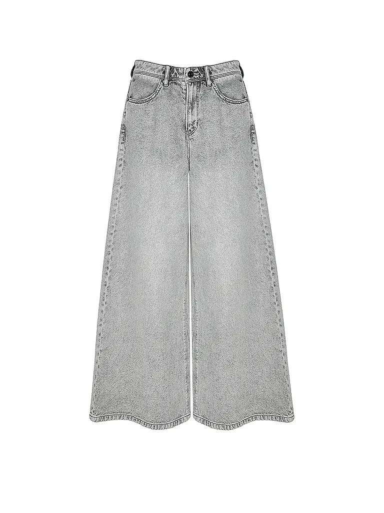 S.OLIVER | Jeans Jambe Large | Gris