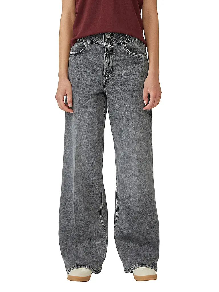 S.OLIVER | Jeans Jambe Large | grau