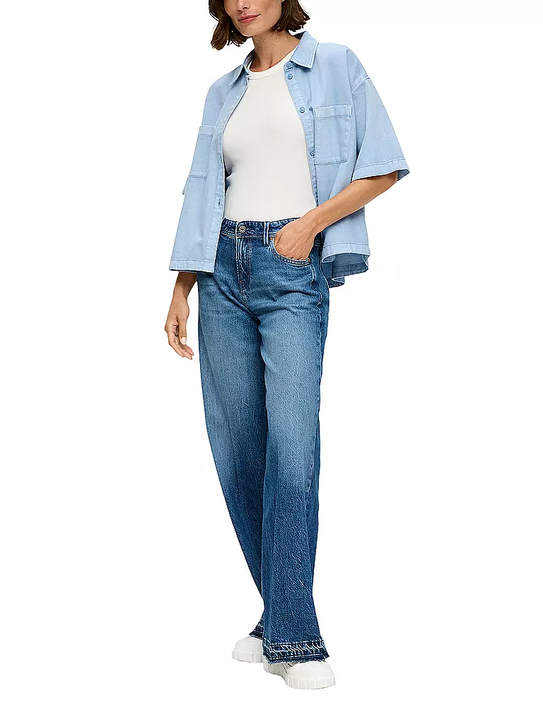 S.OLIVER | Jeans Wide Leg | Bleu