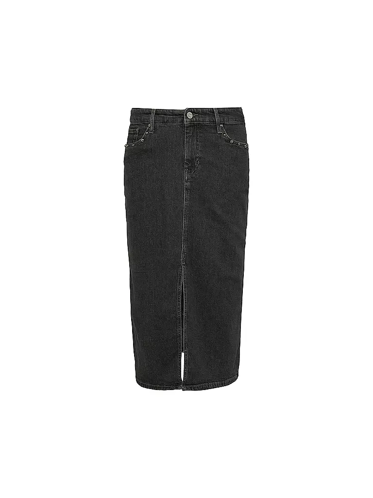S.OLIVER | Jeansrock  | Noir