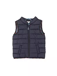 S.OLIVER | Jungen Steppgilet | Bleu foncé