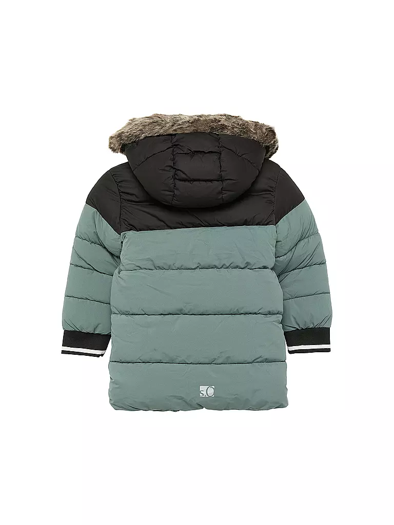 S.OLIVER | Jungen Steppmantel | Gris