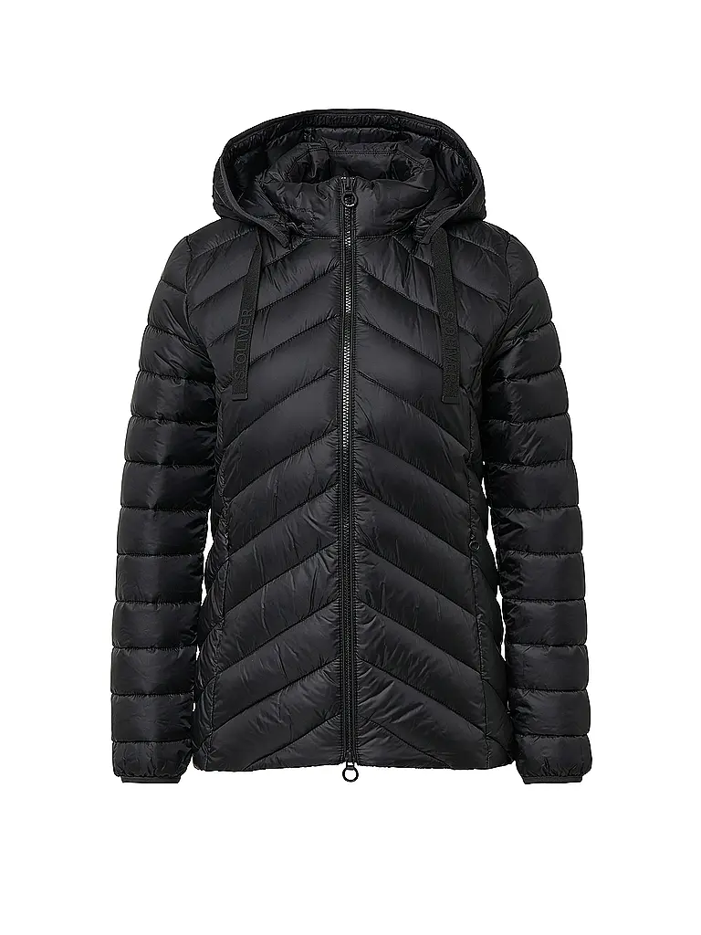 S.OLIVER | Leichtsteppjacke | schwarz