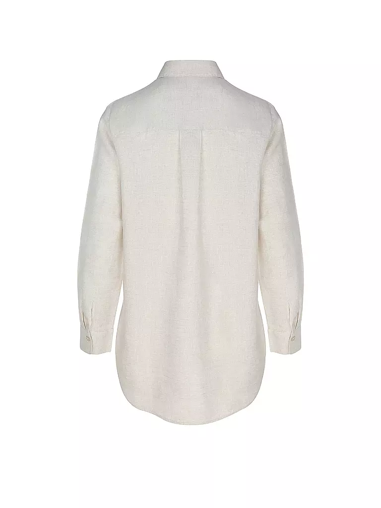 S.OLIVER | Leinenbluse  | Crème
