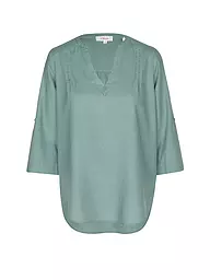 S.OLIVER | Leinenbluse | Pétrole