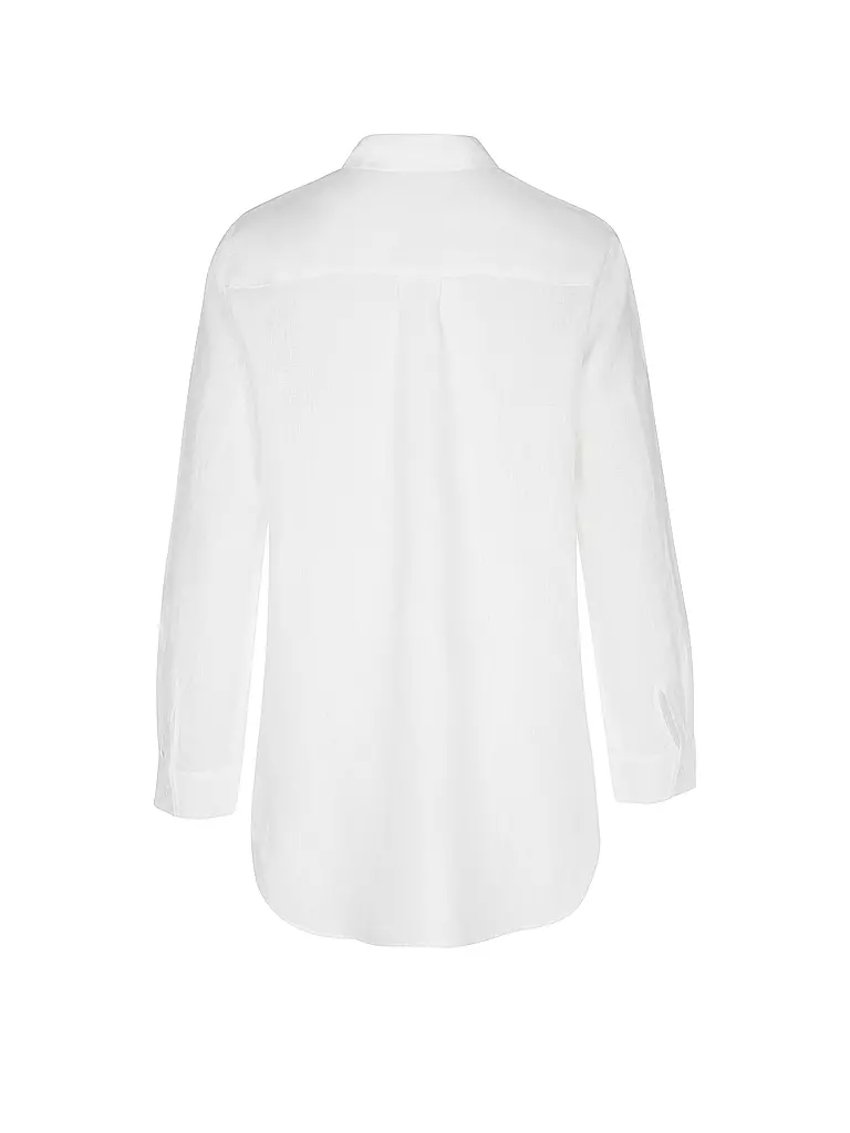 S.OLIVER | Leinenbluse | Blanc
