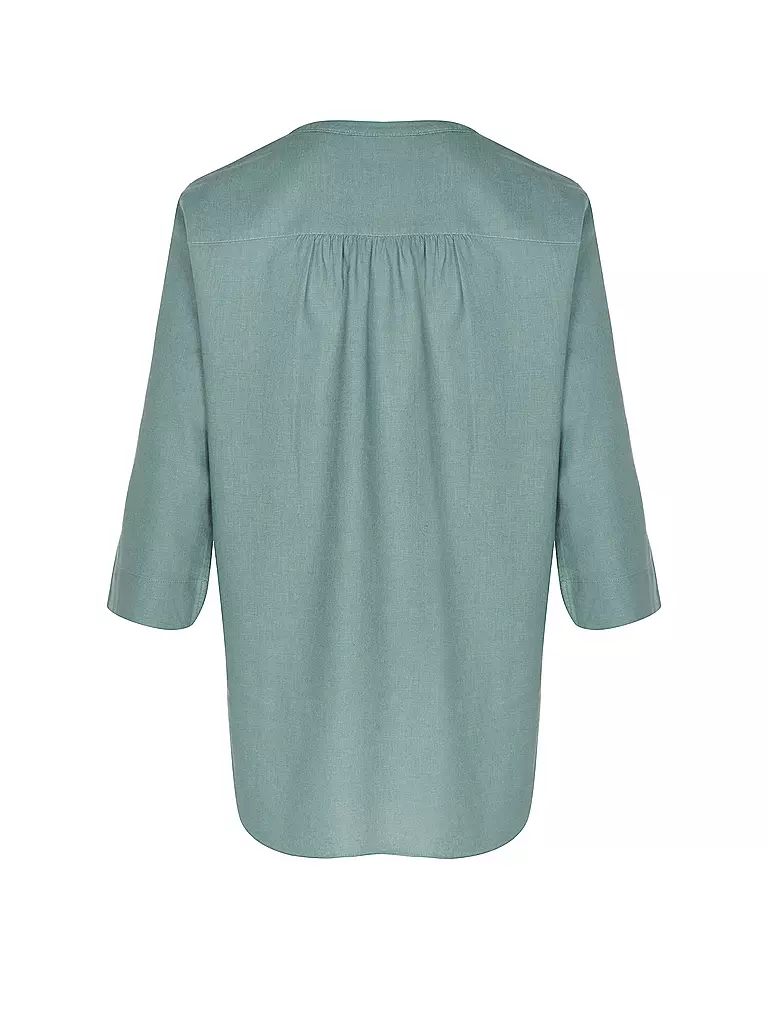 S.OLIVER | Leinenbluse | Pétrole