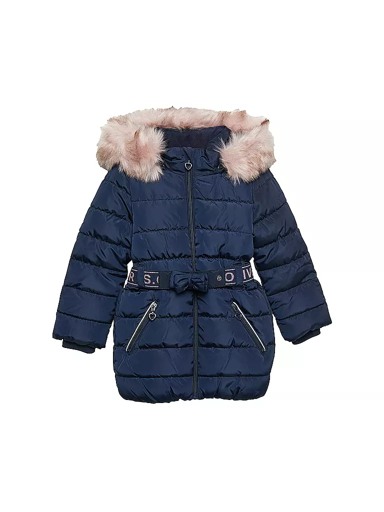 S.OLIVER | Mädchen Steppmantel | Bleu foncé