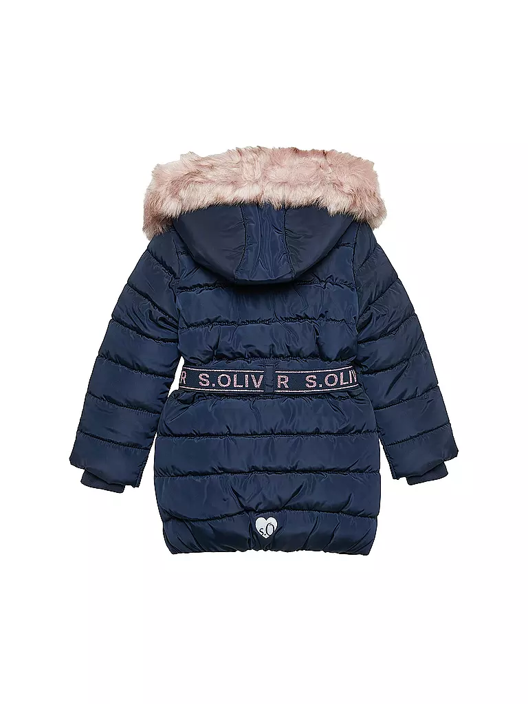 S.OLIVER | Mädchen Steppmantel | Bleu foncé