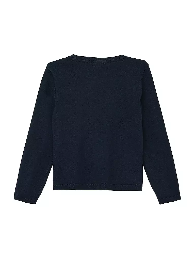 S.OLIVER | Mädchen Strickjacke  | Bleu foncé