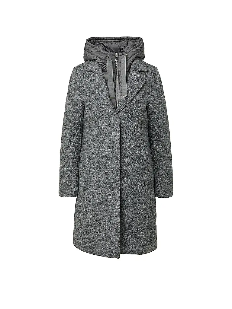 S.OLIVER | Manteau en laine | grau
