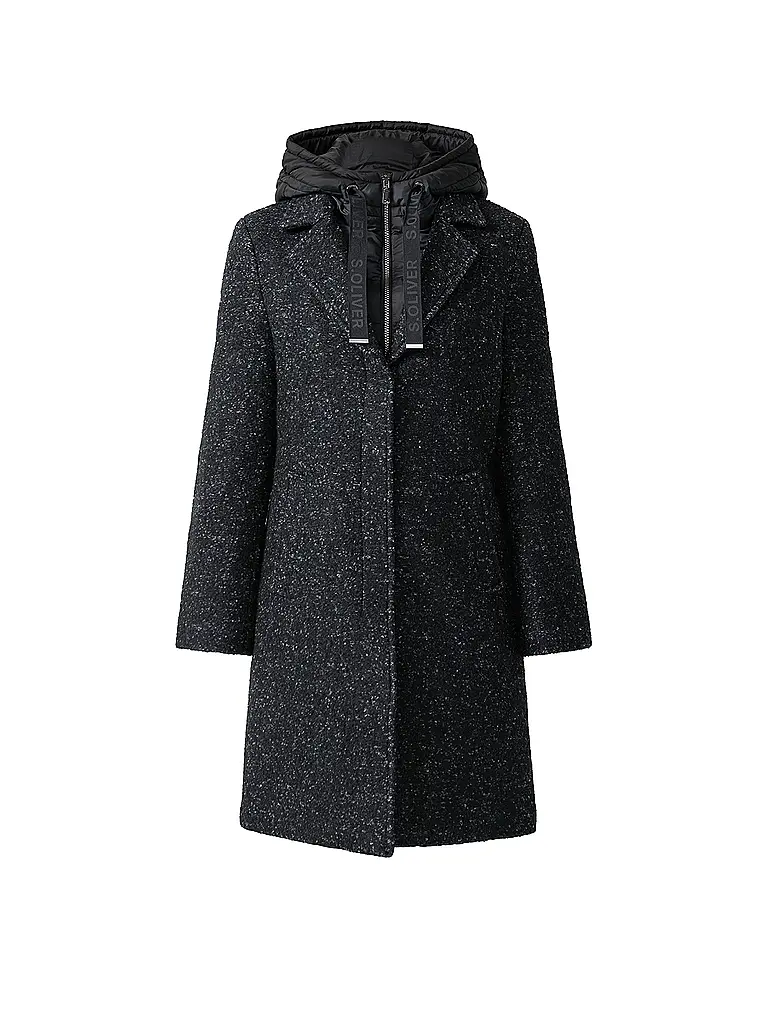 S.OLIVER | Manteau en laine | schwarz