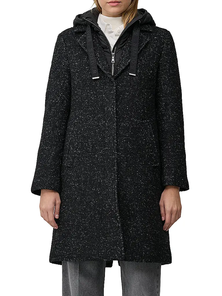 S.OLIVER | Manteau en laine | schwarz