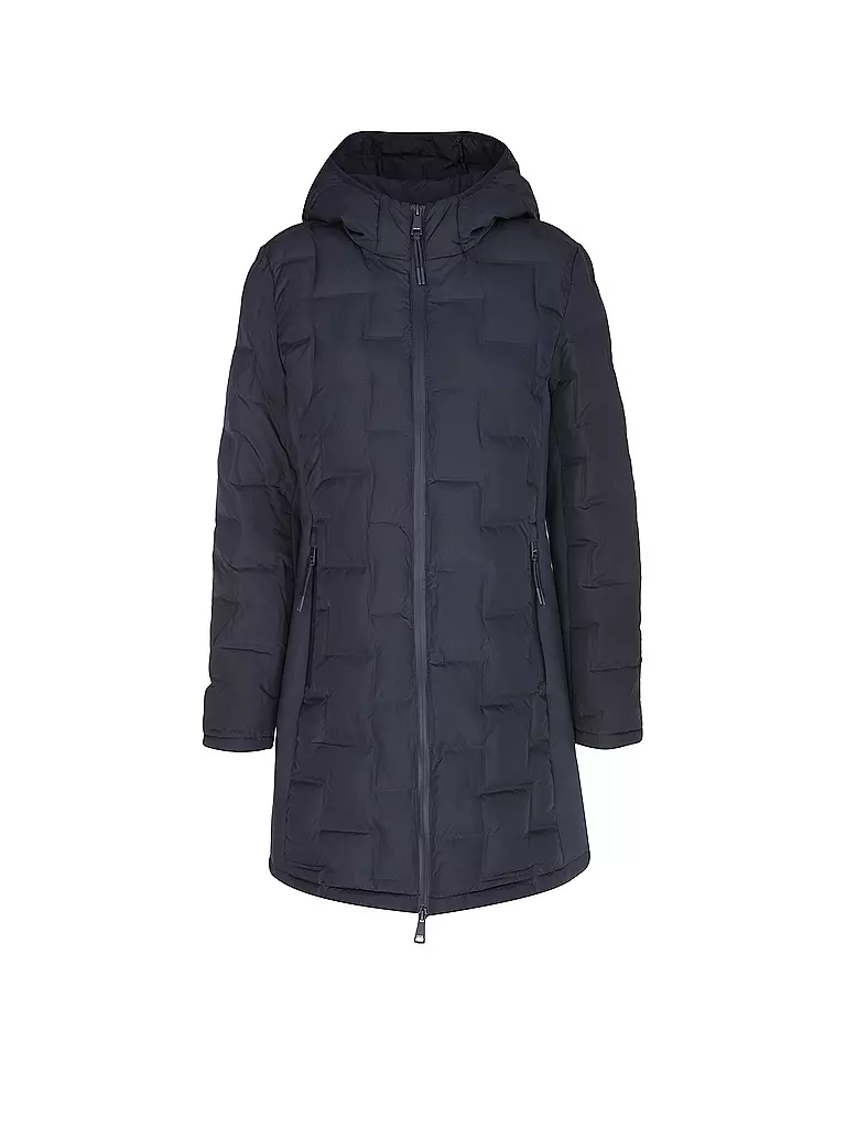 S.OLIVER | Manteau matelassé | Bleu foncé