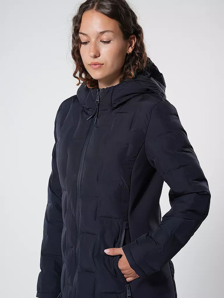 S.OLIVER | Manteau matelassé | Bleu foncé