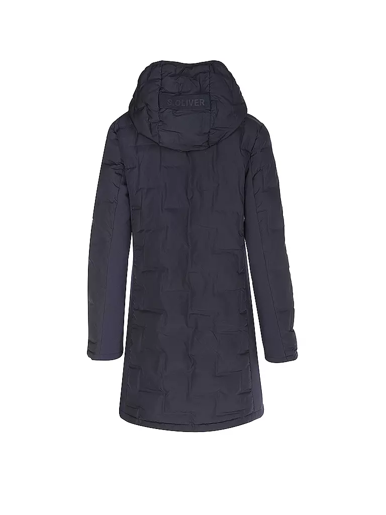 S.OLIVER | Manteau matelassé | Bleu foncé