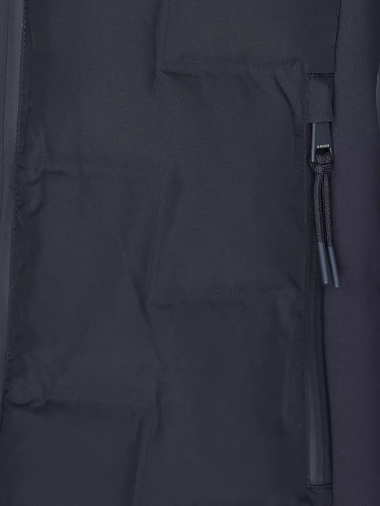 S.OLIVER | Manteau matelassé | Bleu foncé