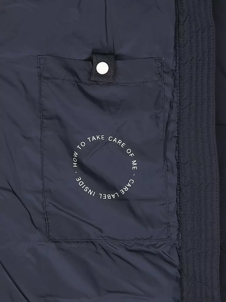 S.OLIVER | Manteau matelassé | Bleu foncé