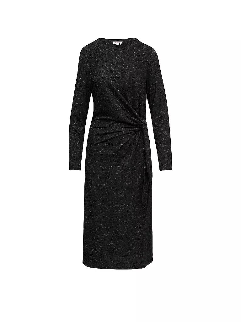 S.OLIVER | Midikleid | schwarz