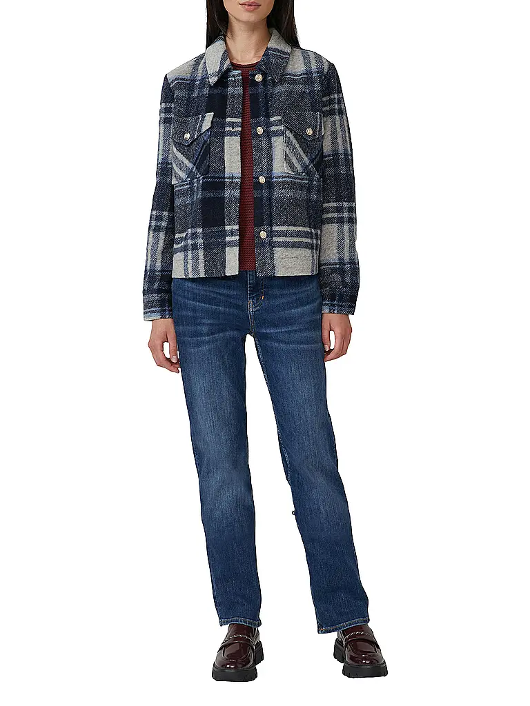 S.OLIVER | Overshirt | Bleu foncé