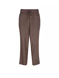 S.OLIVER | Pantalon coupe jogging | Marron