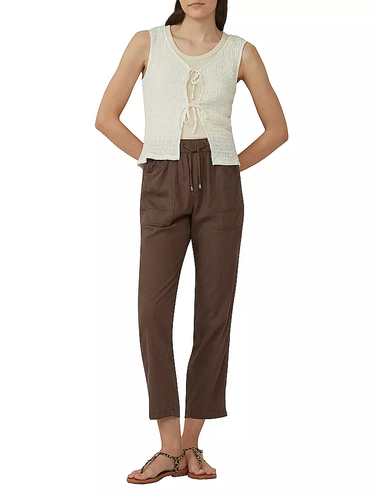 S.OLIVER | Pantalon coupe jogging | braun