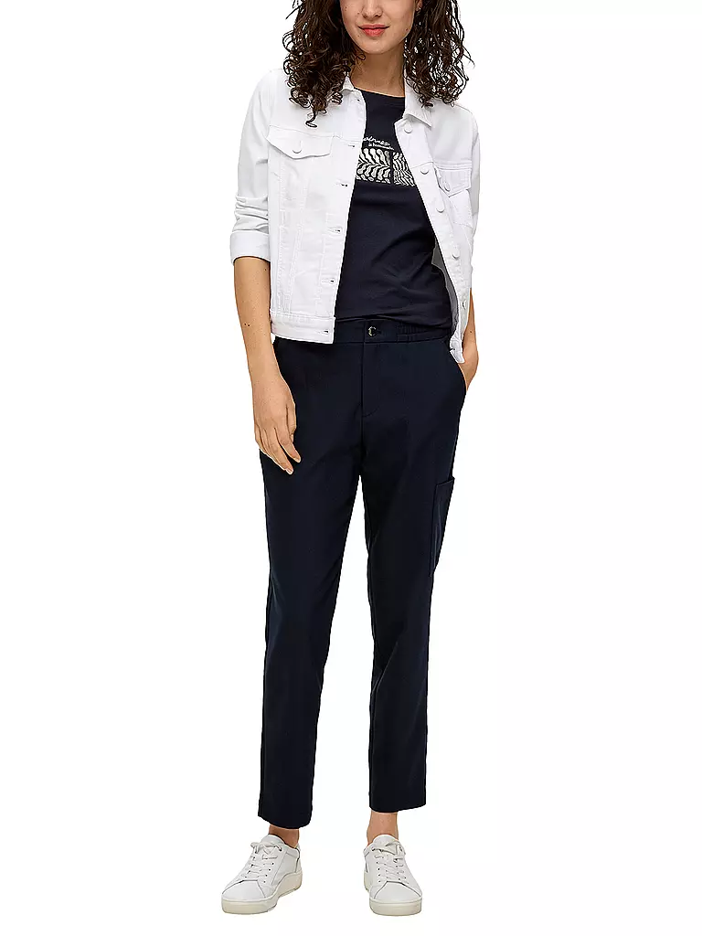 S.OLIVER | Pantalon de tailleur | blau