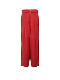 S.OLIVER | Pantalon Jambe Large | Rouge