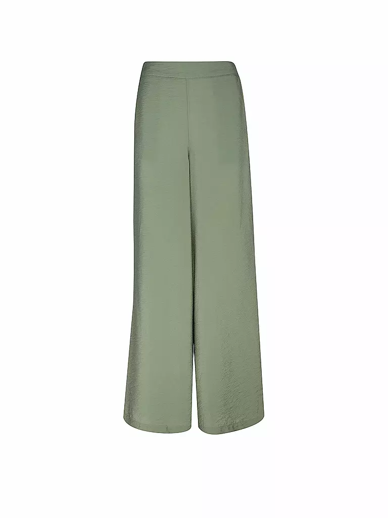 S.OLIVER | Pantalon Jambe Large | Olive