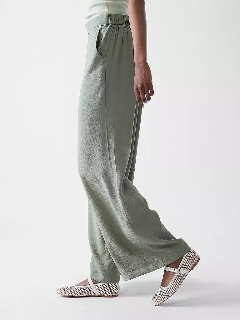 S.OLIVER | Pantalon Jambe Large | 