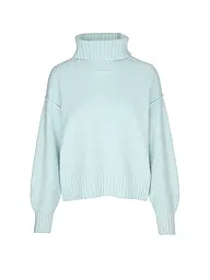 S.OLIVER | Pull à col roulé | Bleu clair