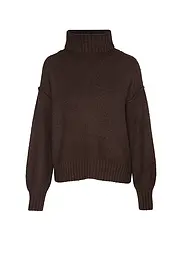 S.OLIVER | Pull à col roulé | Marron