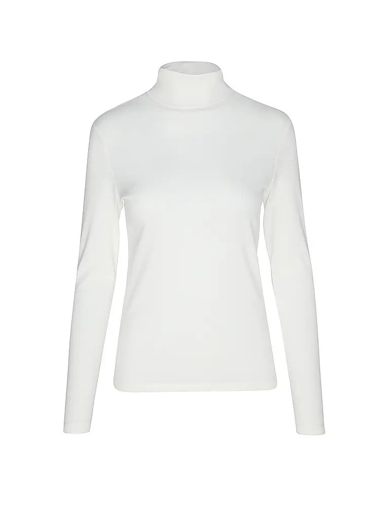 S.OLIVER | Pull à col roulé | Blanc