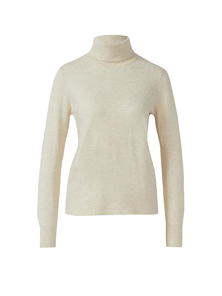 S.OLIVER | Pull à col roulé | beige