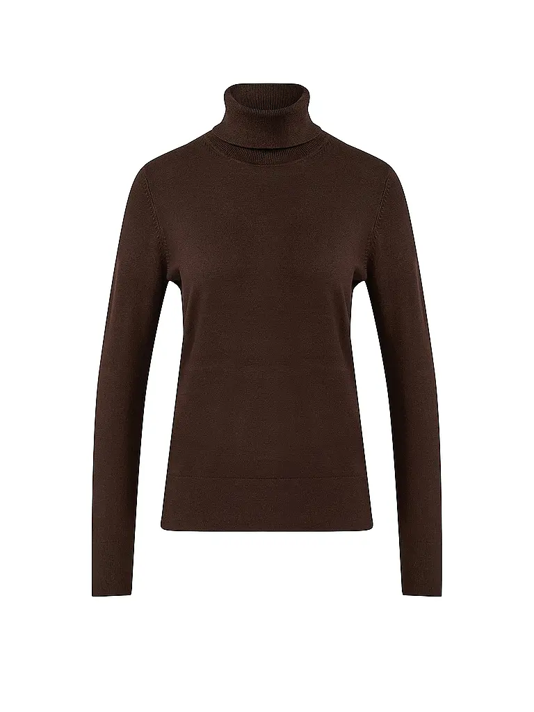 S.OLIVER | Pull à col roulé | braun