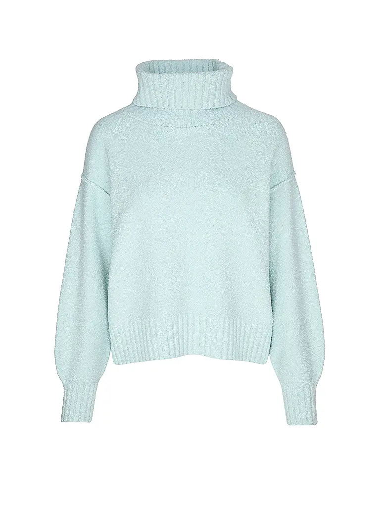 S.OLIVER | Pull à col roulé | Bleu clair